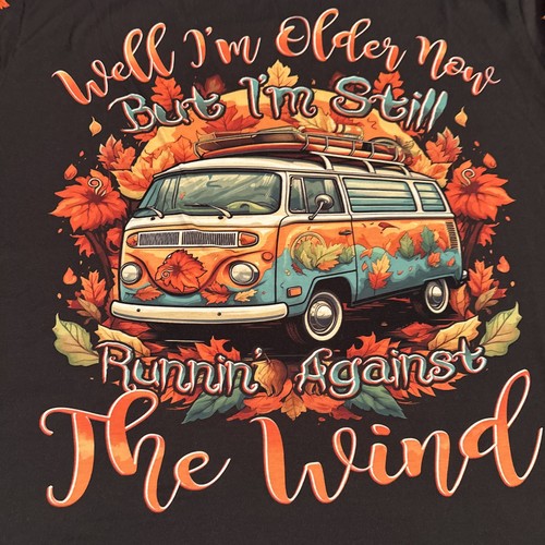 Mens bus shirt hippie van - vw,