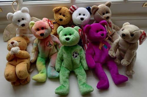 Various beanie bears 1998 - various,