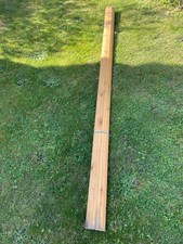Wooden Architrave. 4 x Lengths 213/208cm x 5cm x 2.5cm. Unused + Dry-Stored.