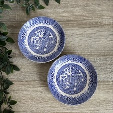 Vintage Blue Willow Pattern