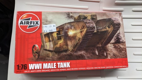 Airfix ww1 male tank - airfix, 1/76