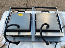Commercial panini grill double - panini,