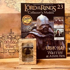 The Lord of the rings eaglemoss collectors models issue  23 Uruk Hai