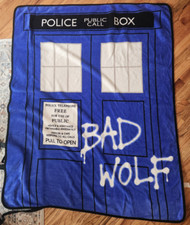 Doctor Who Throw Blanket 50x60