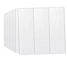 3D Wood Effect Tile Brick Wall