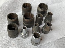 11 VINTAGE USED ROEBUCK SOCKET