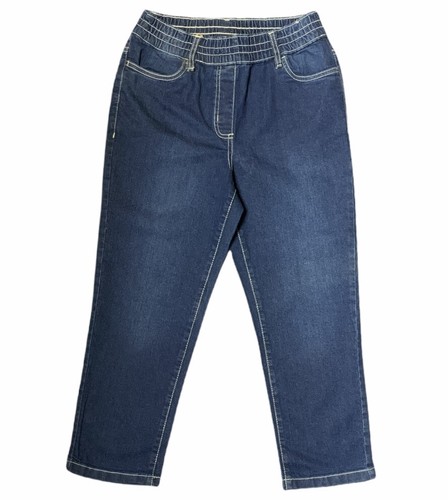 Ladies denim jean straight - ladies, 3/4
