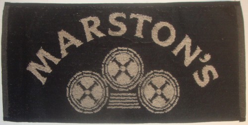 Marstons bar towel - beer, cloth