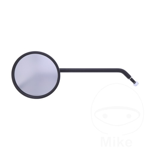 Mirror black round - black, left