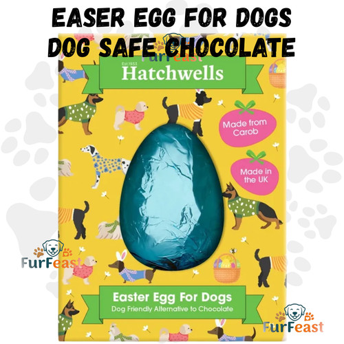 Carob easter egg for - for, dogs