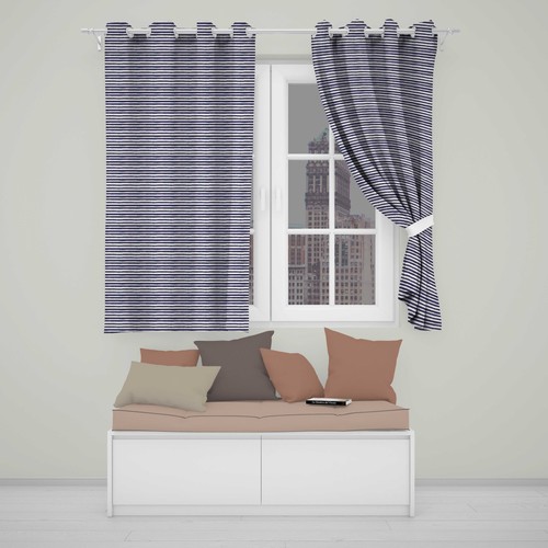 Blackout eyelet curtains - blackout,