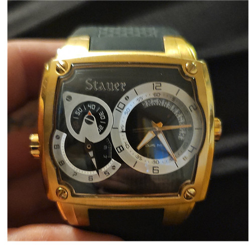 Stauer men gold stainless - stauer,