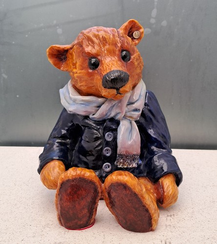 Vintage steiff ceramic - ceramic, bear