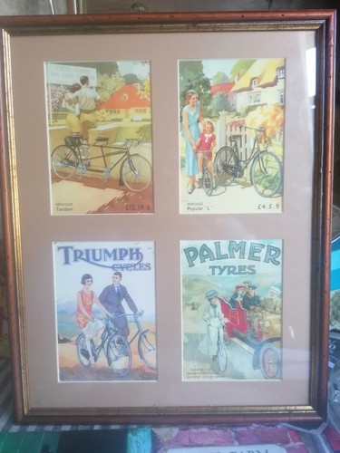 Vintage art deco 1930s cycling - vintage,