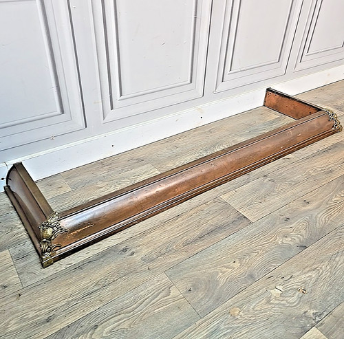 Antique victorian fire - victorian, fender