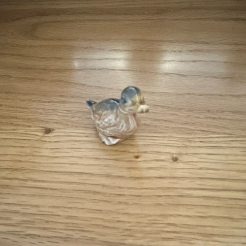 Unmarked duck - , (pottery)
