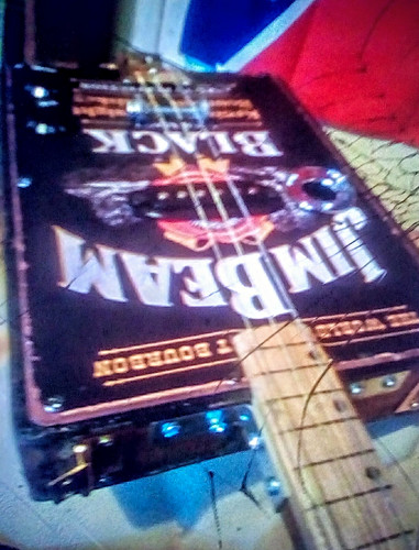 Handmade string cigar box - handmade, 3-string