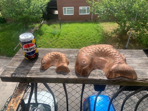 Sizes vintage copper jelly - sizes,