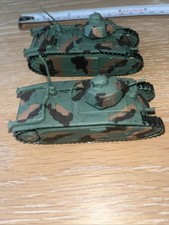 Two WW2 French Char B Tank