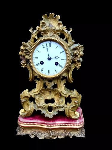 Antique clock french - clock,