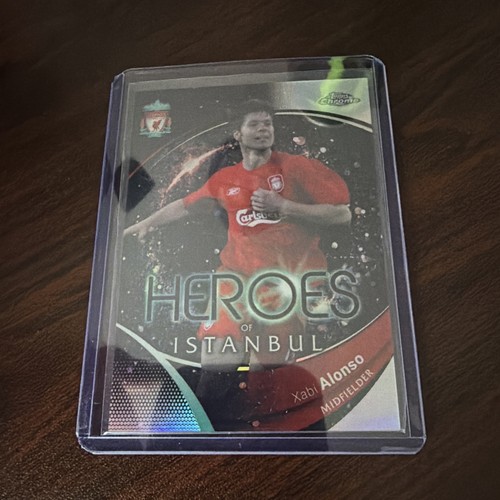 Topps chrome liverpool - chrome, xabi