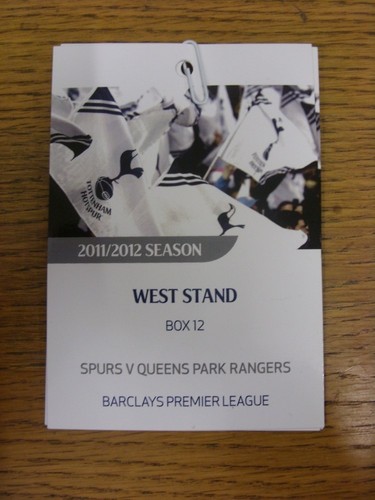 2011 ticket tottenham - ticket:,