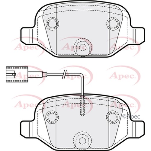 Brake pads set for - pads,