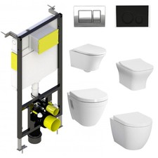 Toilet Wall Hung Mounted WC