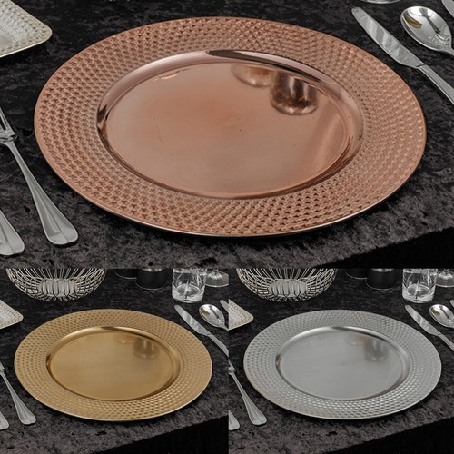 33cm christmas dinner charger - christmas,