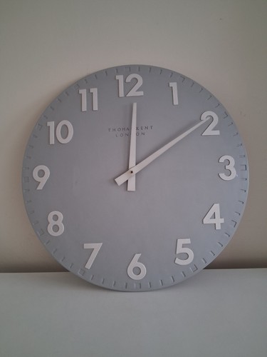Thomas kent wall clock grey - kent,