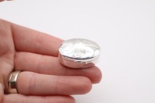 Vintage Sterling Silver Oval