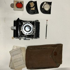 Zeiss Ikon 515 Camera Telma Nettar Lens Anastigmat 1:4.5 f=7.5CM CIRCA 1942