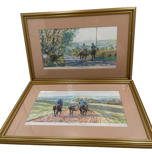 Horse racing framed - racing, prints