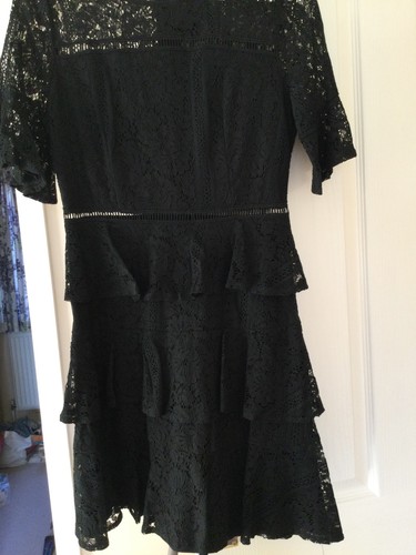 Girls film black lace - lace, rara