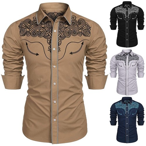 Mens casual buttons down - casual,