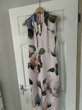 Ted Baker dress size 2/10. Pink and green.