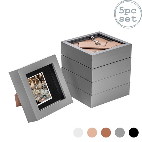 Box photo frames - 4, 4"