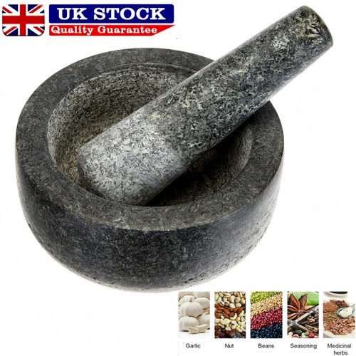 Large pestle and mortar - mortar, set