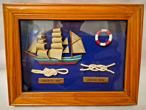 Nautical framed sailor knots - framed,