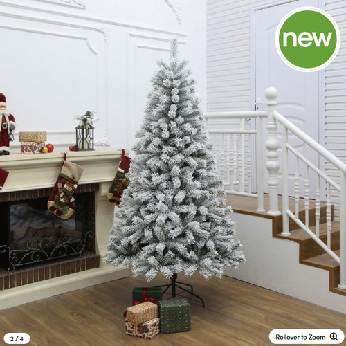 Wilko 7ft snow flocked - wilko,