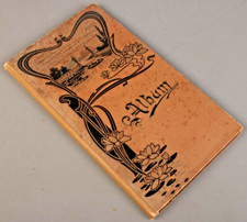 PB26 - 321 - Postcard Album -  Edwardian 64 Postcard Album -  Edwardian 18 pages