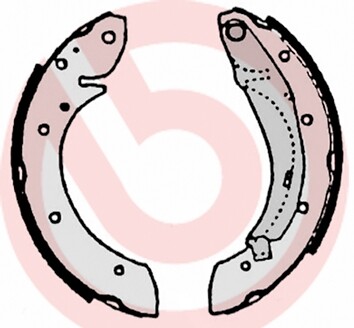 New brake shoe set for - set,