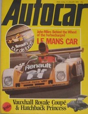 Autocar 13/1/1979 featuring