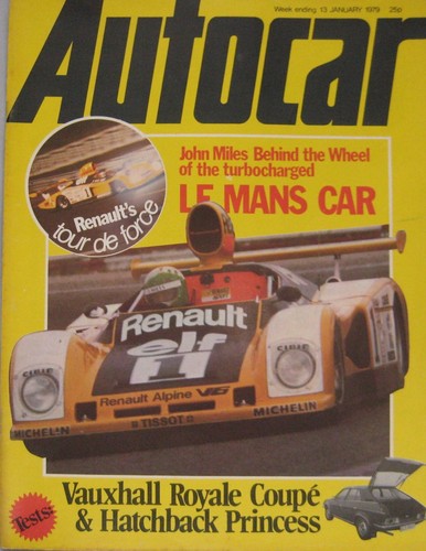 Autocar 1979 featuring - autocar, 13/1/1979