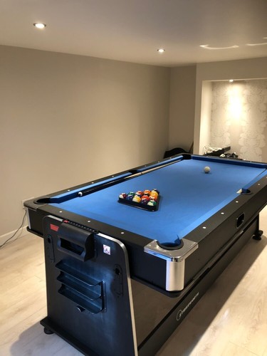 7ft pool table tennis - in,