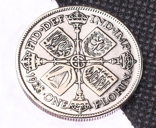 Polished florin two shilling - polished,