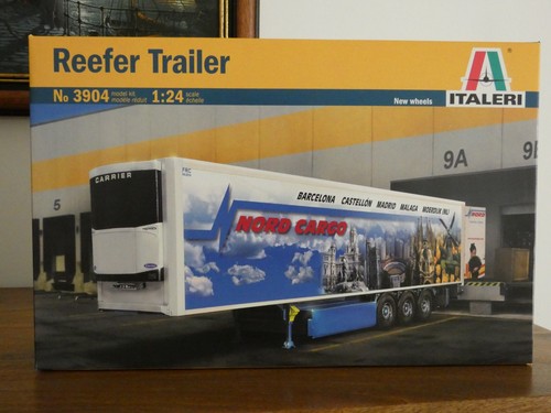 Italeri reefer trailer - italeri, 1/24