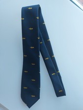 Vico Custom Toye Kenning Spencer & Spencer Navy Tie Made In England
