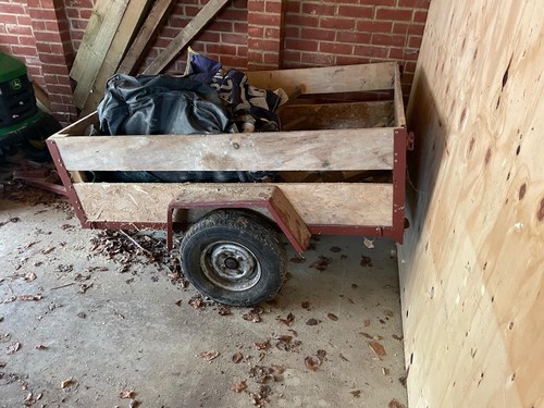 Wooden trailer for - trailer,