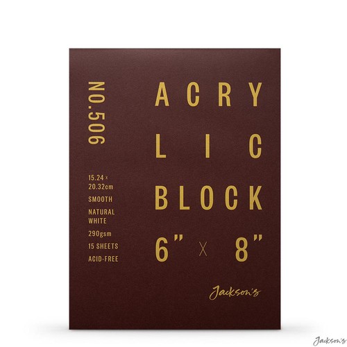 Jackson acrylic paper - :,